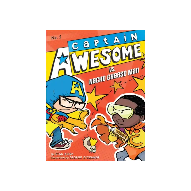 Captain Awesome vs Nacho Cheese Man Trade Paperback by Stan Kirby ISBN 9781442435636 Simon & Schuster Sri Lanka