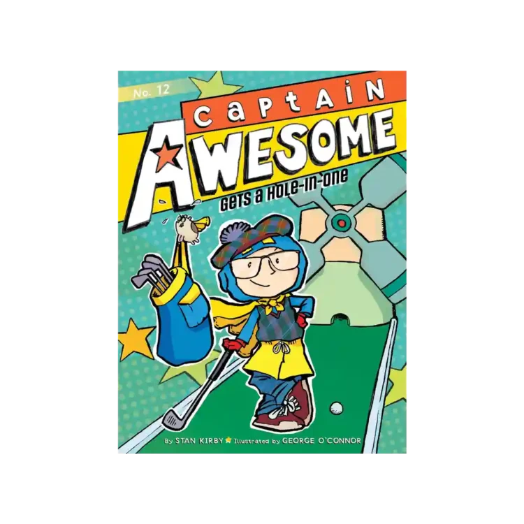 Captain Awesome Gets a Hole-in-One Trade Paperback by Stan Kirby ISBN 9781481414319 Simon & Schuster Sri Lanka