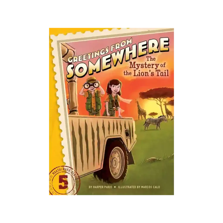 The Mystery of the Lion’s Tail Greetings from Somewhere Trade Paperback by Harper Paris ISBN 9781481414647 Simon & Schuster Sri Lanka