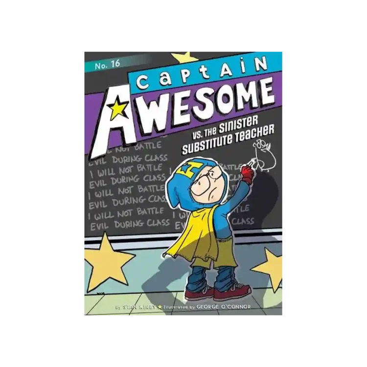 Captain Awesome vs the Sinister Substitute Teacher Trade Paperback by Stan Kirby ISBN 9781481458580 Simon & Schuster Sri Lanka