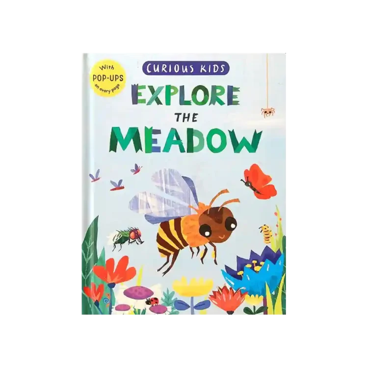 Curious Kids Explore the Meadow Pop-Up Board Book by Jonny Marx ISBN 9781680107296 Tiger Tales Sri Lanka