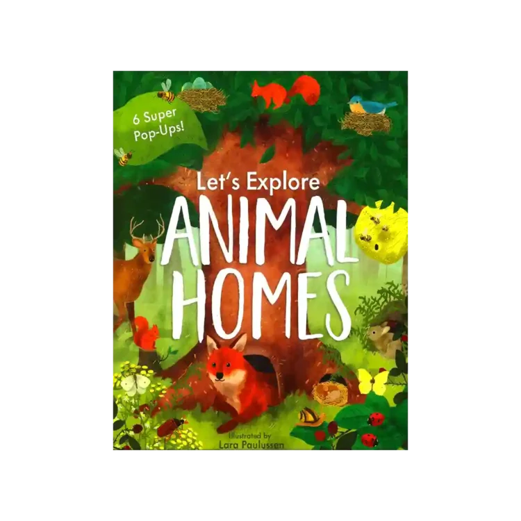 Let’s Explore Animal Homes Pop-Up Board Book ISBN 9781788818933 Little Tiger Press Sri Lanka