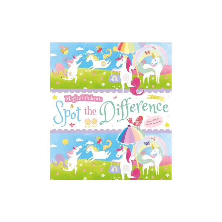 Magical Unicorn Spot the Difference Paperback by Sam Loman ISBN 9781788881531 Arcturus Sri Lanka