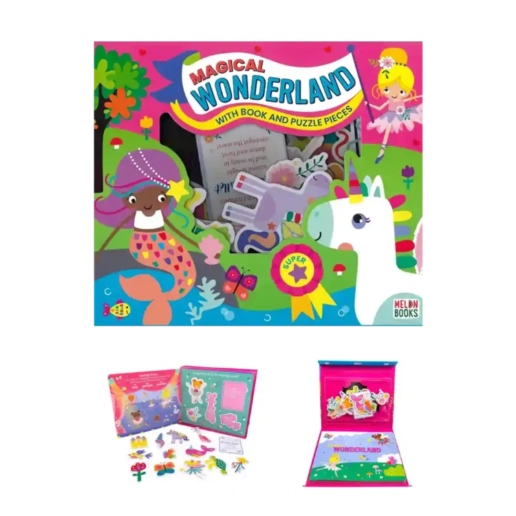 Magic Wonderland Box Set Book and Puzzle ISBN 9781916971158 Melon Books Sri Lanka