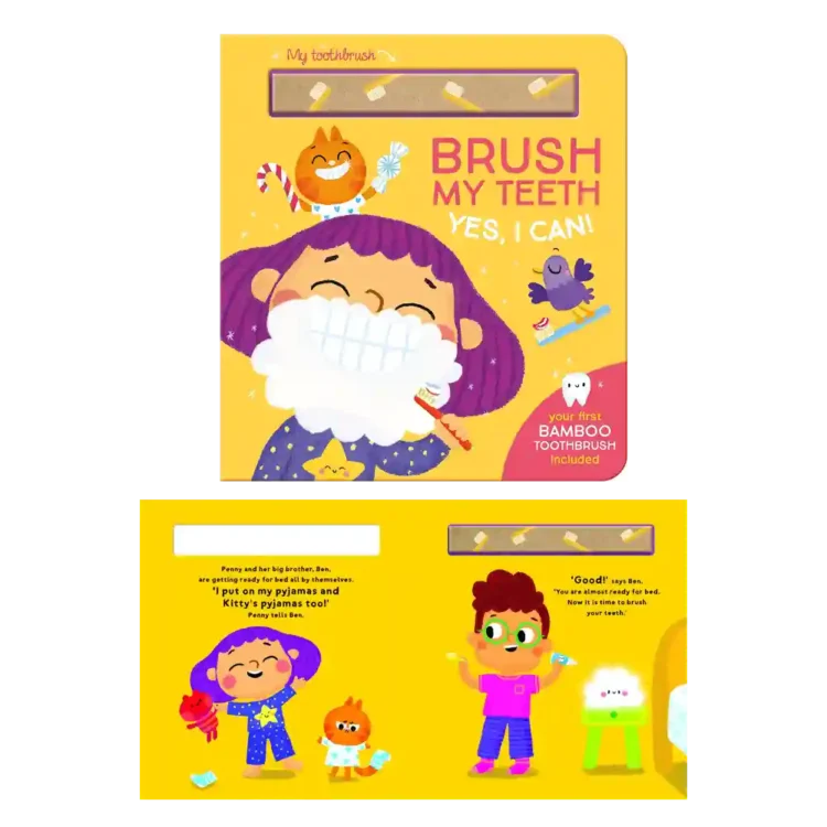 Yes I Can Brush My Teeth board book ISBN 9789464546682 YoYo Books – buy book online in Sri Lanka