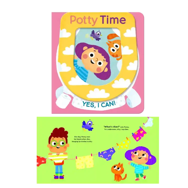 Yes I Can Potty Time board book ISBN 9789464546712 YoYo Books – buy book online in Sri Lanka