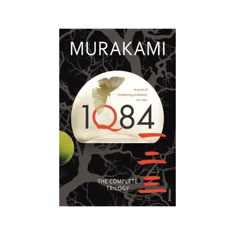 1Q84 Books 1 2 and 3 by Haruki Murakami paperback complete trilogy