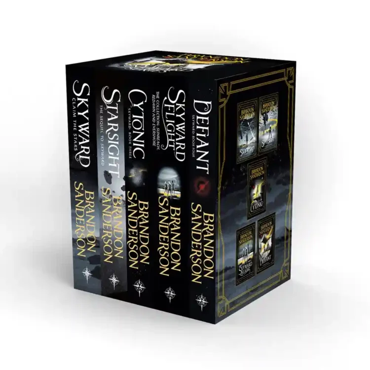 Skyward Series Boxed Set by Brandon Sanderson paperback five-book collection