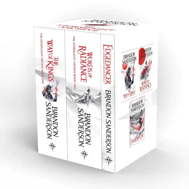 The Stormlight Archive Boxed Set Part One by Brandon Sanderson paperback set